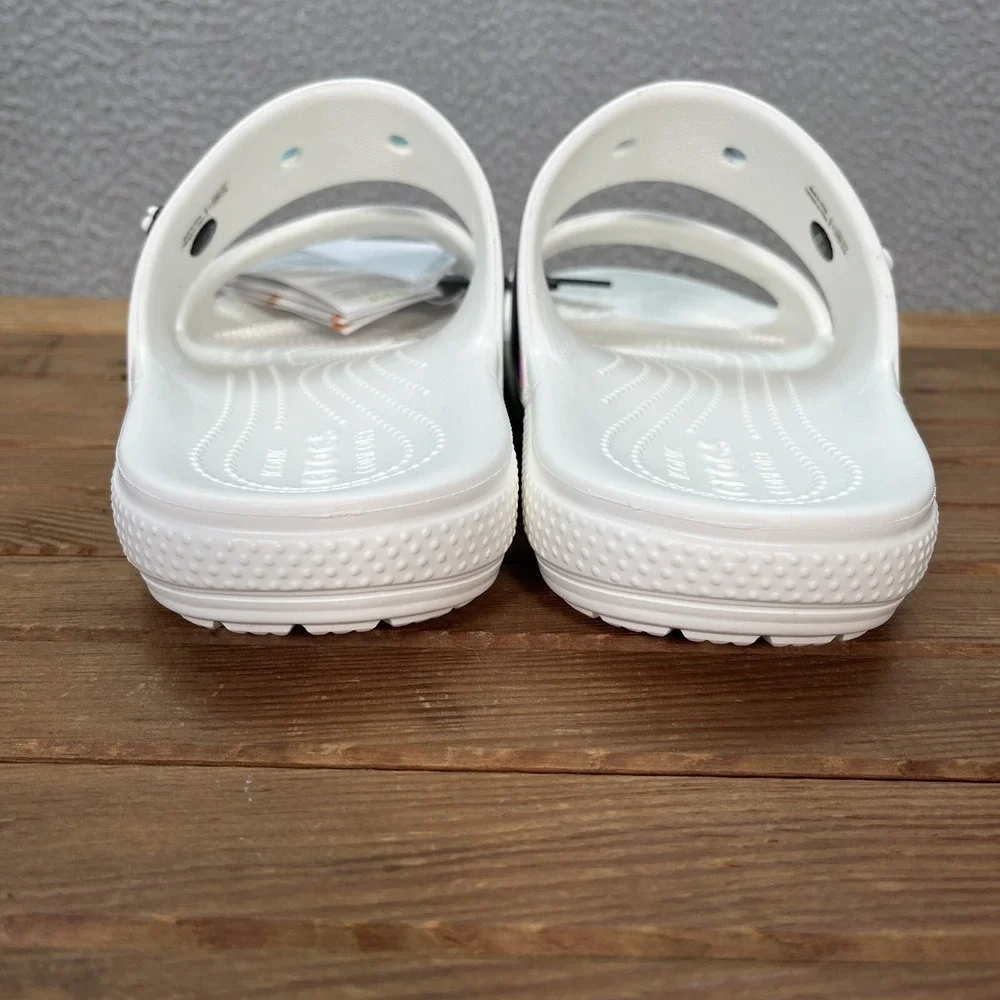 Crocs‎ Sandals Mens 11 Multicolor Classic Solarized Sandal Slide Outdoors Casual